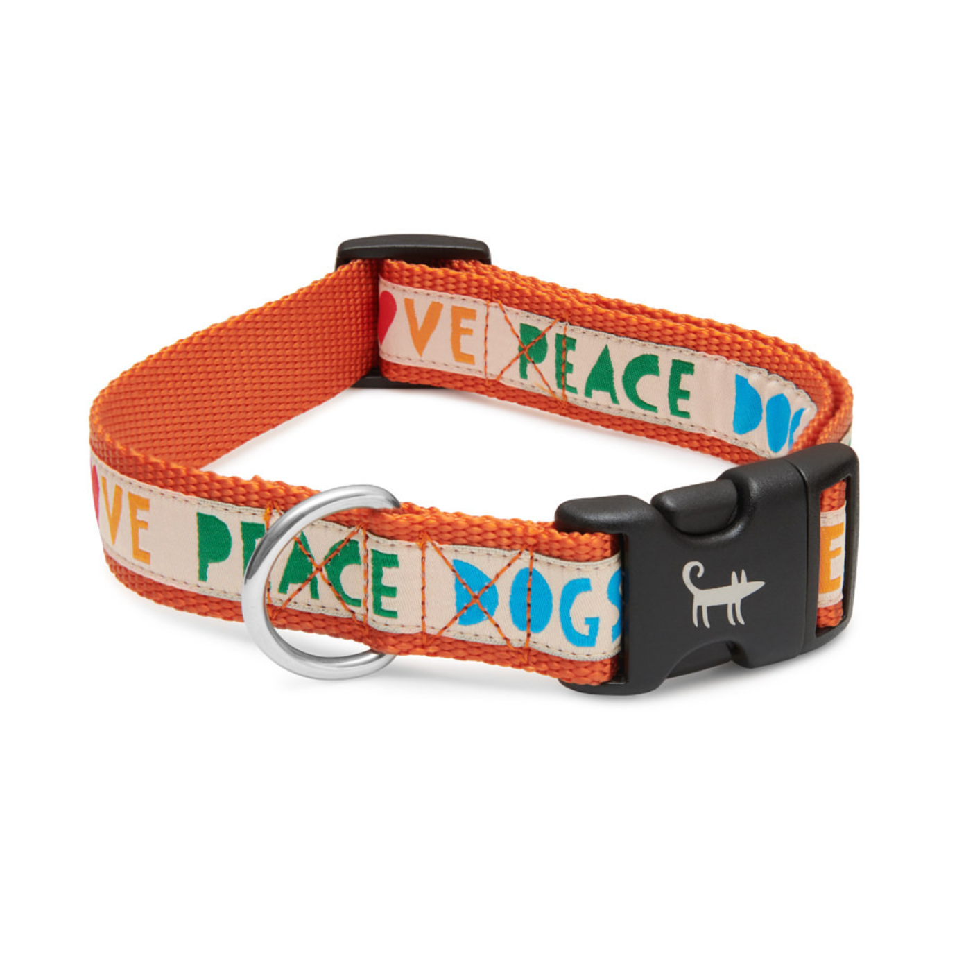 Love.Peace.Dogs Collar from Sharik