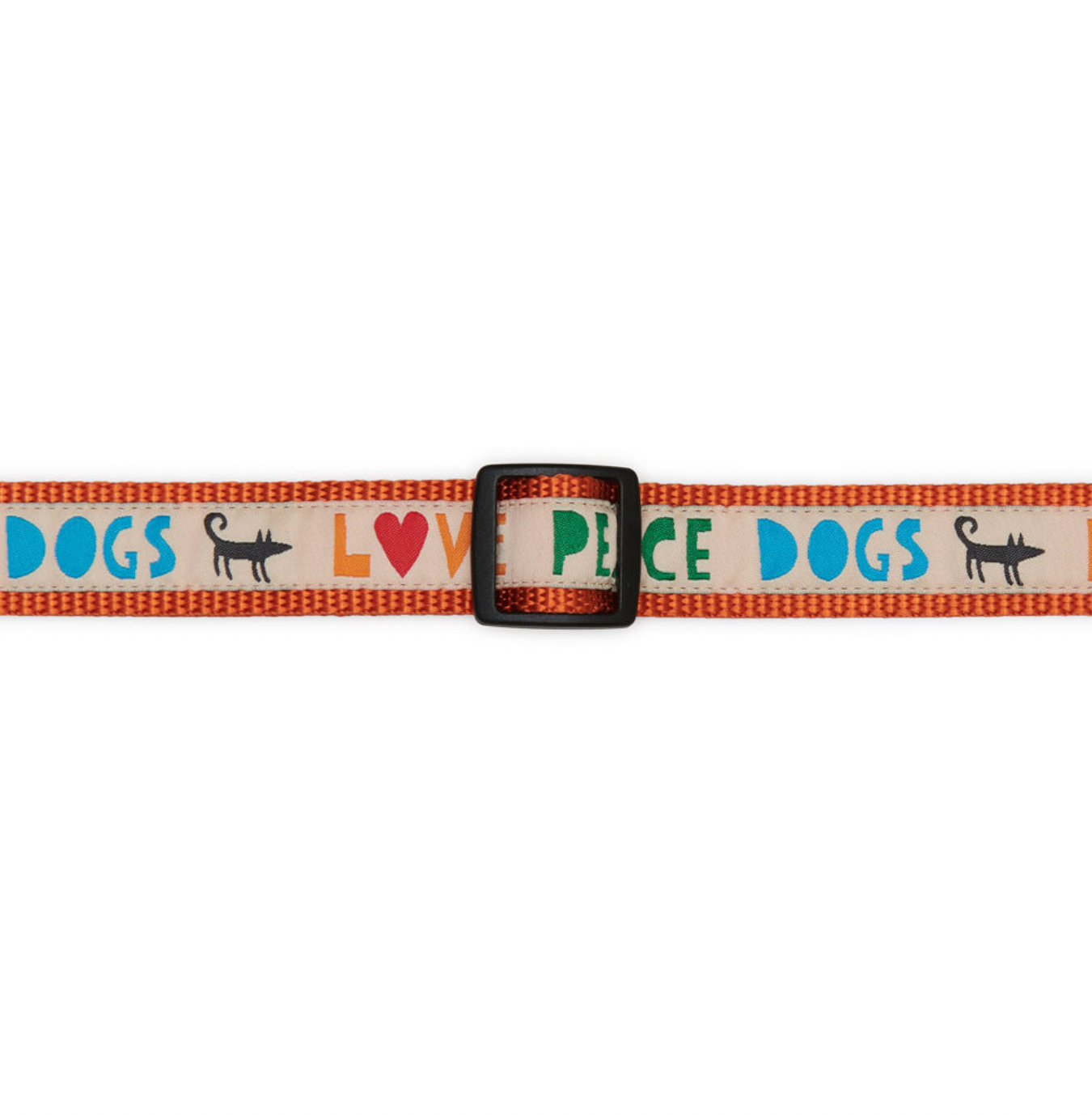 Love.Peace.Dogs Collar from Sharik